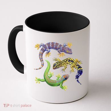 Three Geckos Coffee Mug
