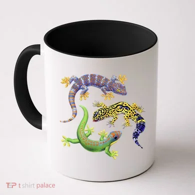 Three Geckos Coffee Mug