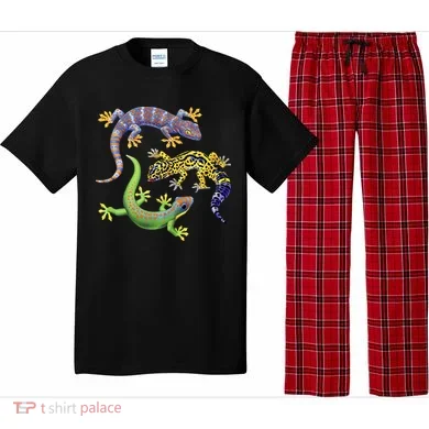 Three Geckos Pajama Set