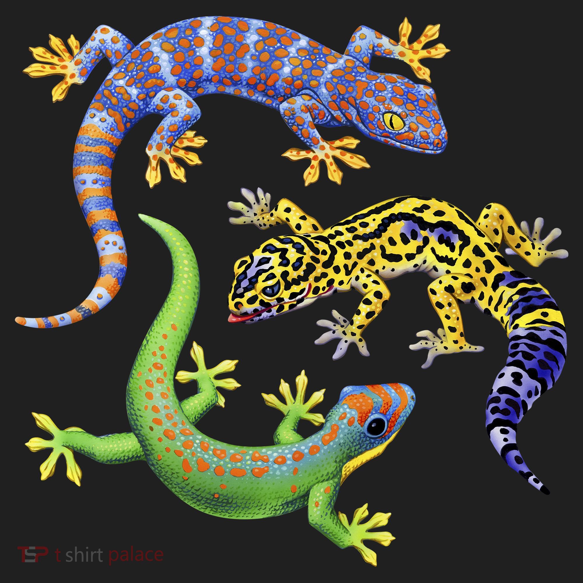 Three Geckos Hat