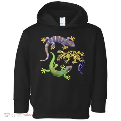 Three Geckos Toddler Hoodie