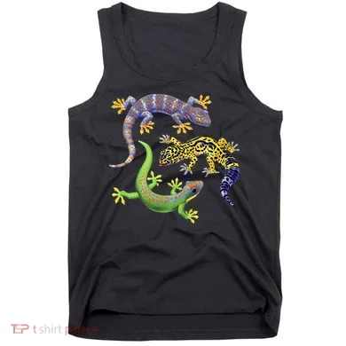 Three Geckos Tank Top