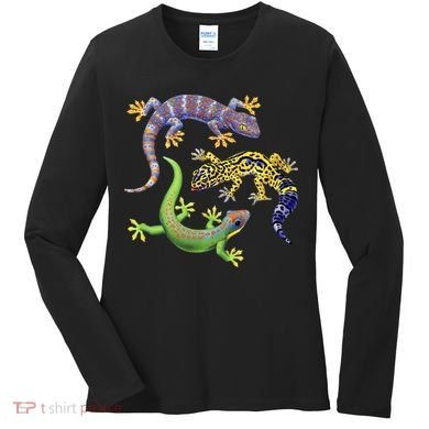 Three Geckos Women's Long Sleeve Shirt