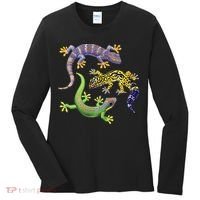 Three Geckos Women's Long Sleeve Shirt thumb 0
