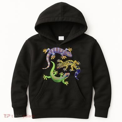 Three Geckos Kids Hoodie