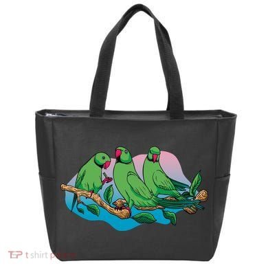 Three Parrots Tote Bag