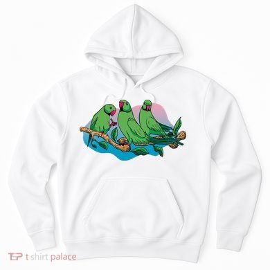 Three Parrots Hoodie