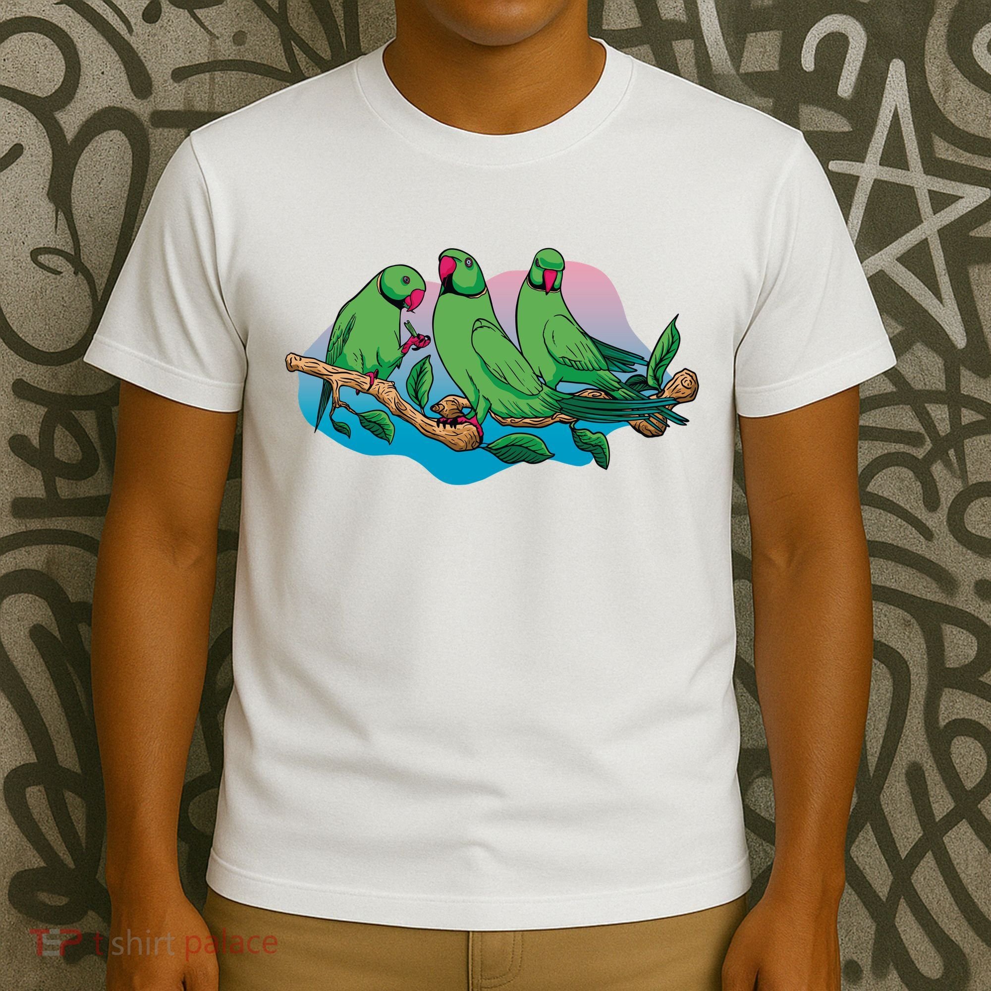 Three Parrots T-Shirt