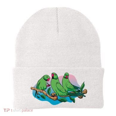 Three Parrots Beanie