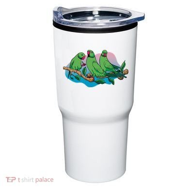 Three Parrots Tumbler