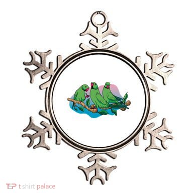 Three Parrots Ornament