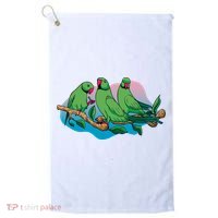 Three Parrots Golf Towel thumb 0