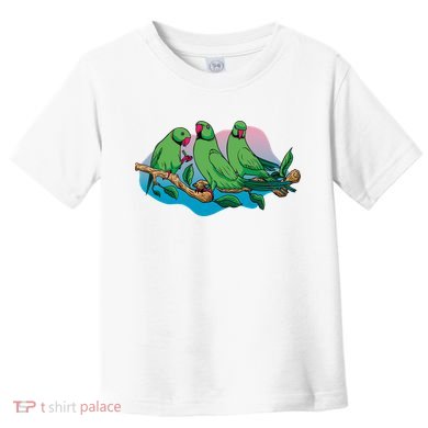 Three Parrots Toddler T-Shirt