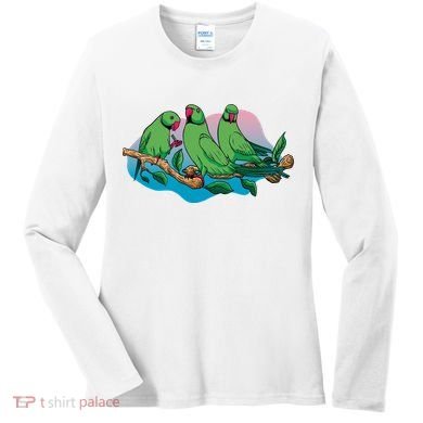 Three Parrots Women's Long Sleeve Shirt