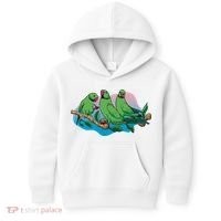 Three Parrots Kids Hoodie thumb 0