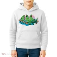 Three Parrots Kids Hoodie thumb 4