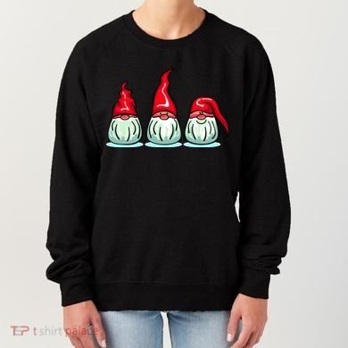 Three Santa Gnomes Women's Sweatshirt