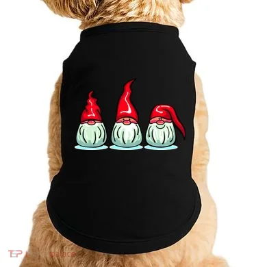 Three Santa Gnomes Doggie Tank