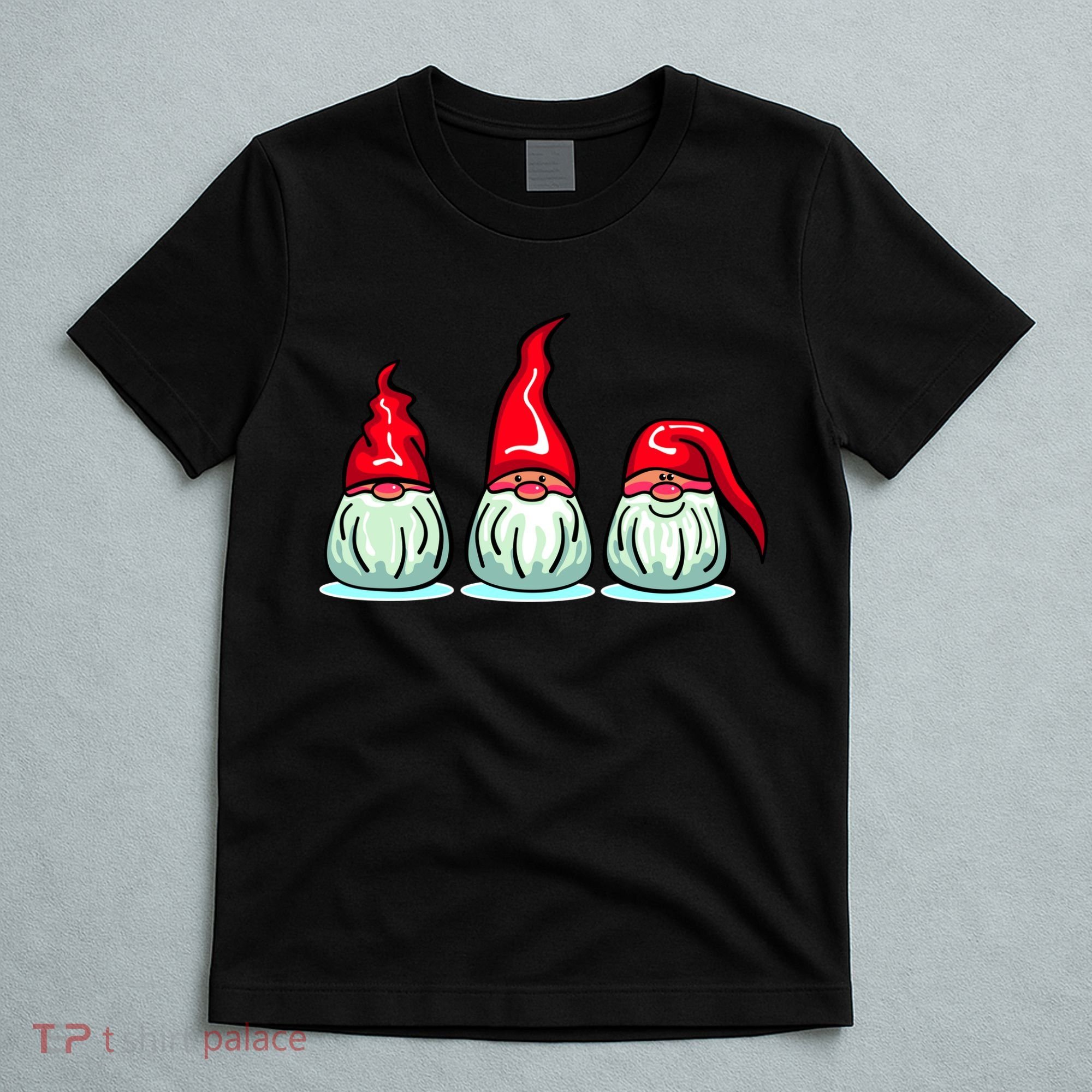 Three Santa Gnomes T-Shirt