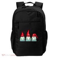 Three Santa Gnomes Backpack thumb 0