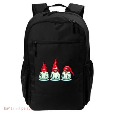 Three Santa Gnomes Backpack