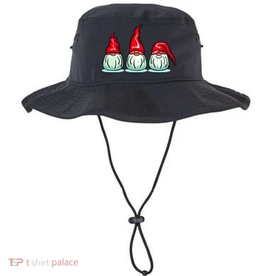 Three Santa Gnomes Bucket Hat