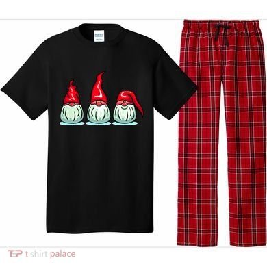 Three Santa Gnomes Pajama Set