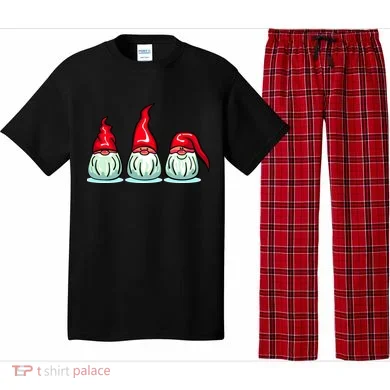 Three Santa Gnomes Pajama Set