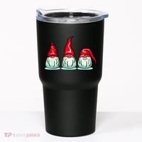 Three Santa Gnomes Tumbler thumb 0