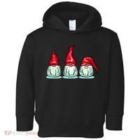 Three Santa Gnomes Toddler Hoodie thumb 0