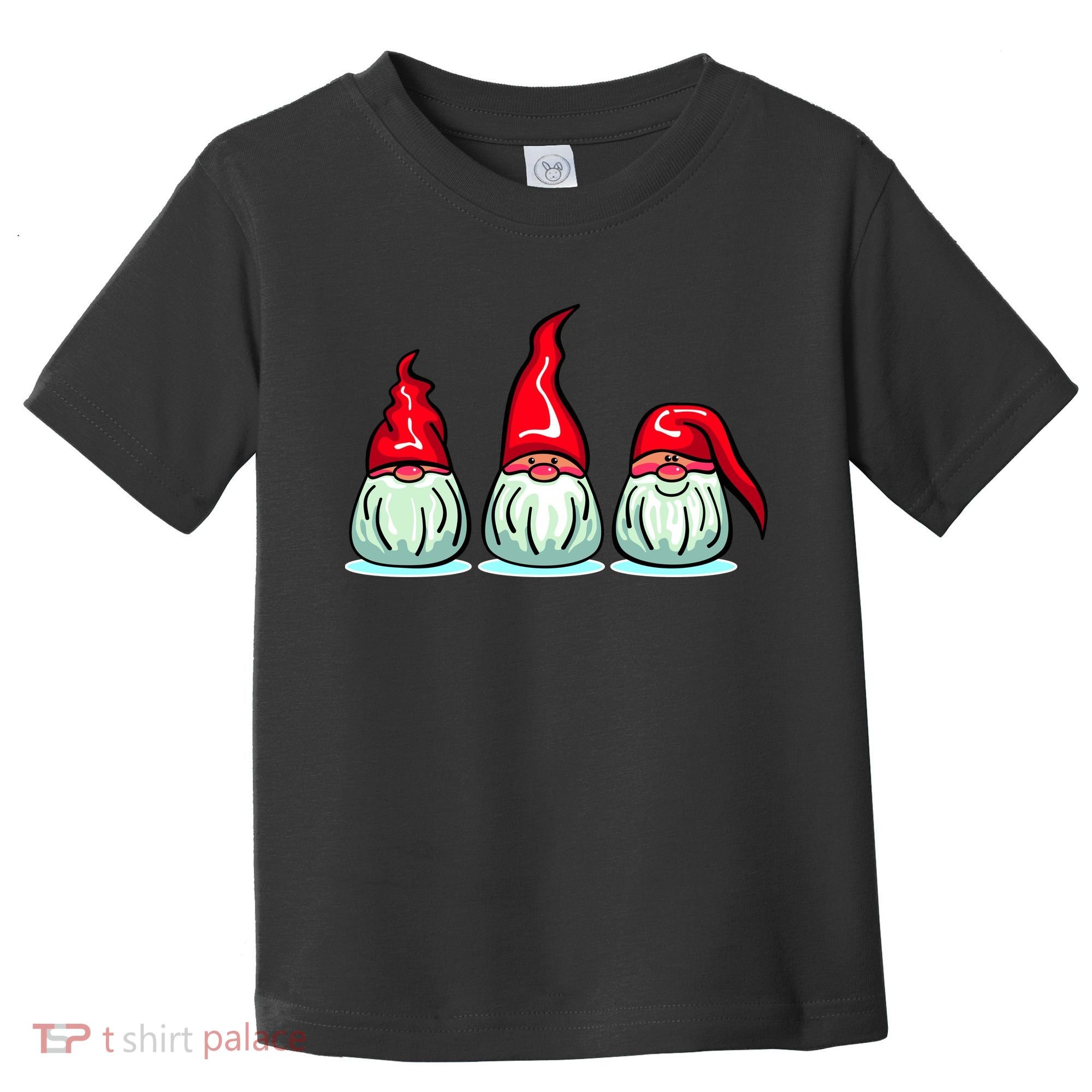 Three Santa Gnomes Toddler T-Shirt