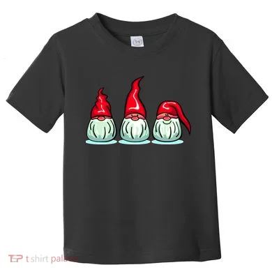 Three Santa Gnomes Toddler T-Shirt