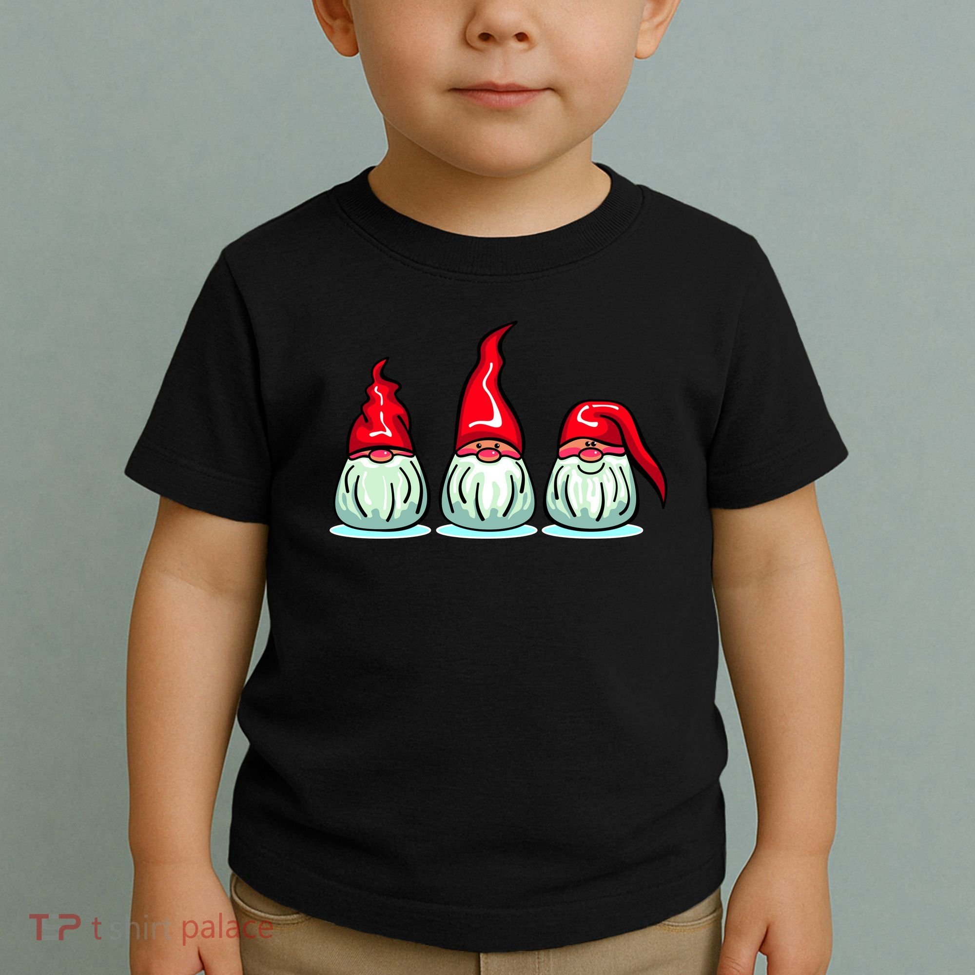 Three Santa Gnomes Toddler T-Shirt