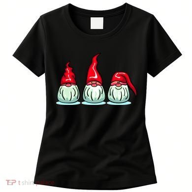 Three Santa Gnomes Women's T-Shirt