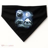 Three Sloths In Space USA-Made Doggie Bandana thumb 0