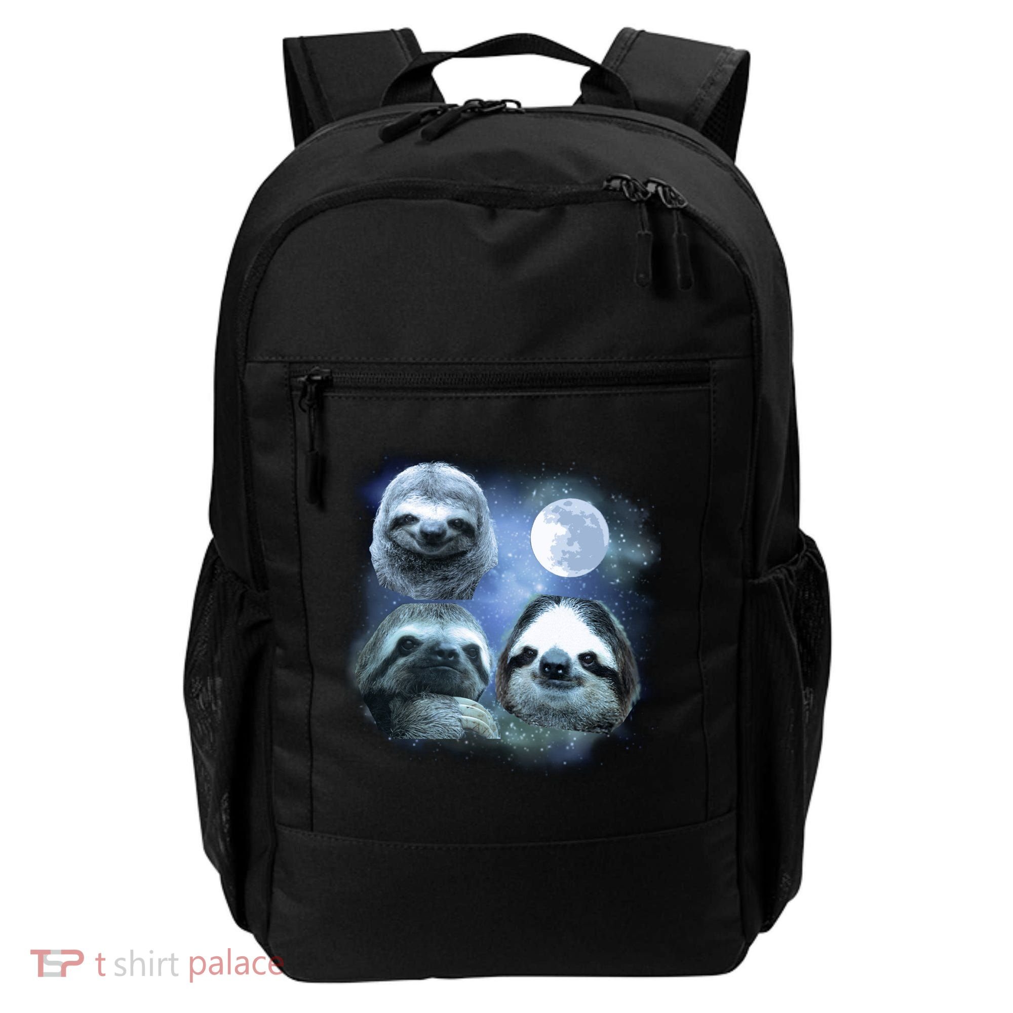 Three Sloths In Space Backpack
