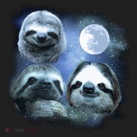Three Sloths In Space Beanie thumb 2