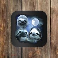 Three Sloths In Space Coaster thumb 0