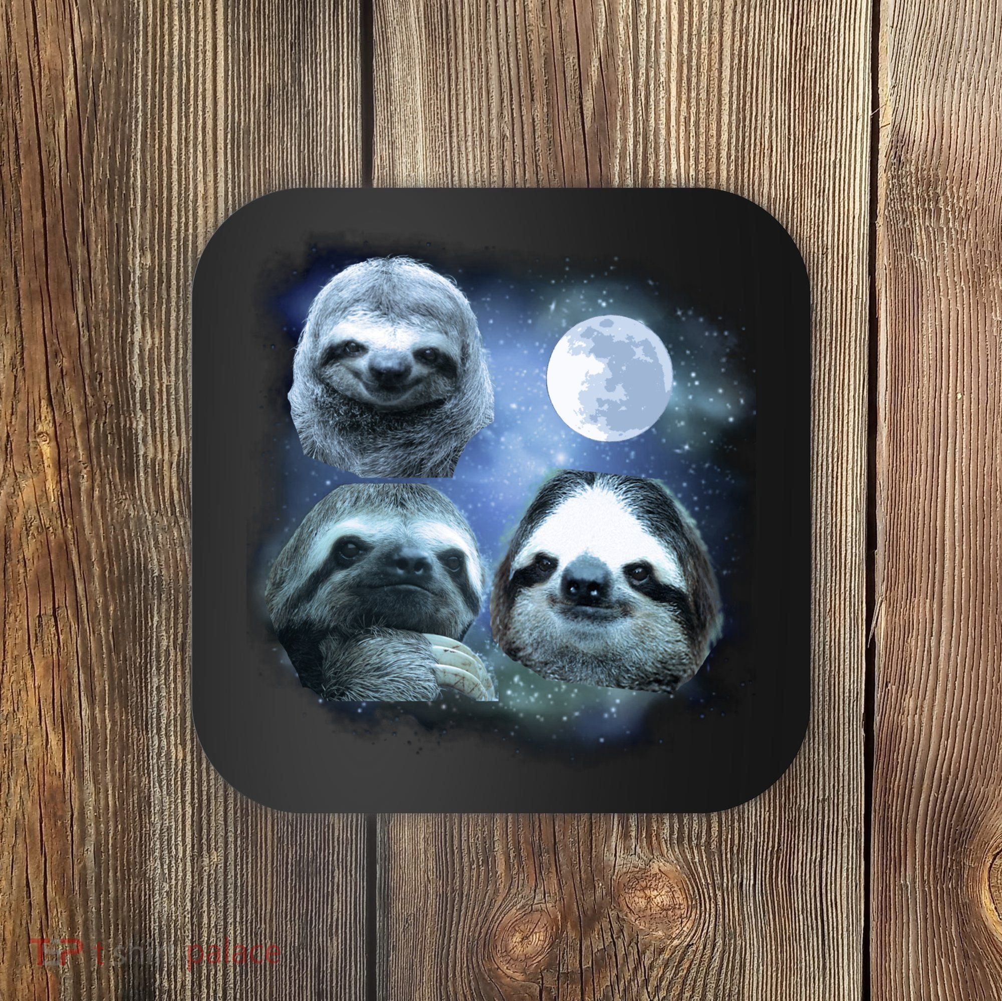 Three Sloths In Space Coaster