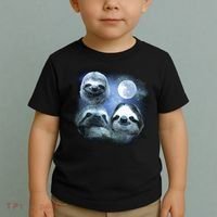 Three Sloths In Space Toddler T-Shirt thumb 2