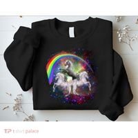 Three Unicorns Rainbow Sweatshirt thumb 2