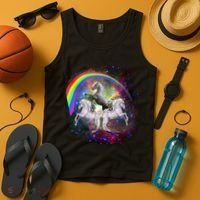Three Unicorns Rainbow Tank Top thumb 4