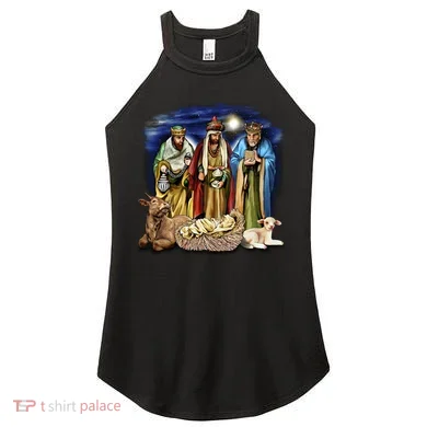 Three Wise Men Women's Perfect Tri Rocker Tank