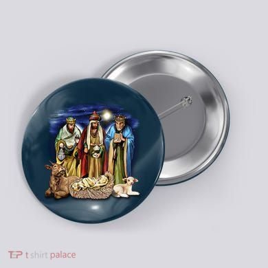 Three Wise Men Button