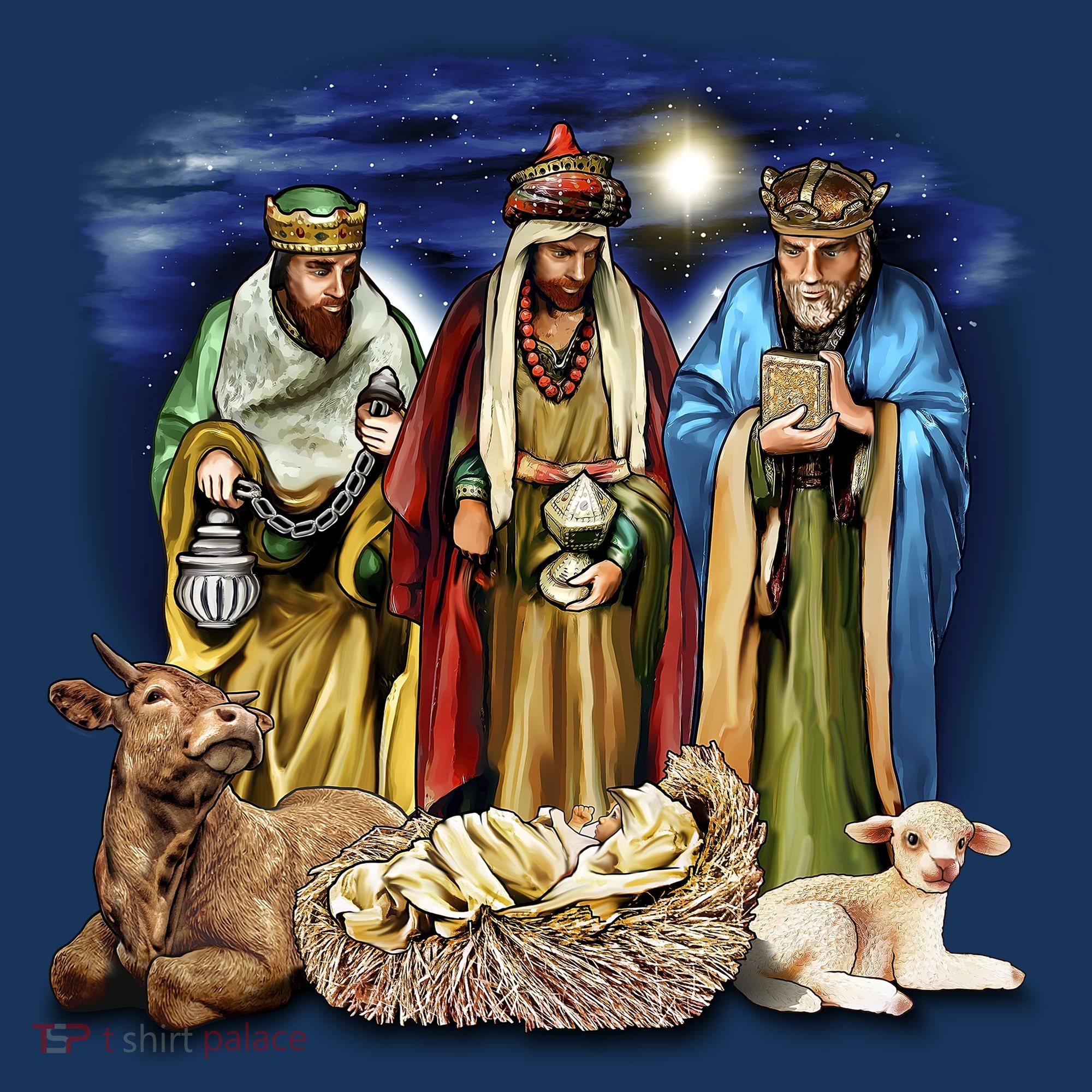 Three Wise Men Bucket Hat