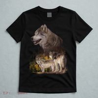 Three Wolf Collage T-Shirt thumb 5