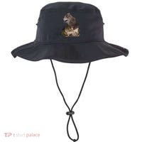 Three Wolf Collage Bucket Hat thumb 0