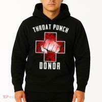 Throat Punch Donor Boxing Fan Hoodie thumb 2