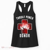 Throat Punch Donor Boxing Fan Women's Tank Top thumb 0