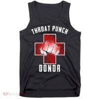 Throat Punch Donor Boxing Fan Tank Top thumb 0